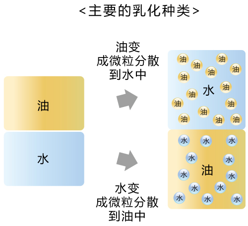 主要的乳化种类
